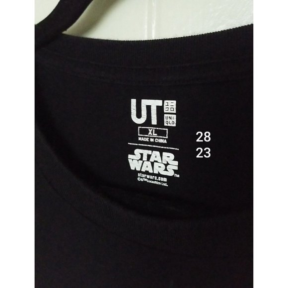 UNIQLO x STAR WARS The Force Awakens Mens S/S BB-8 Graphic T-Shirt XL Black - Picture 6 of 7